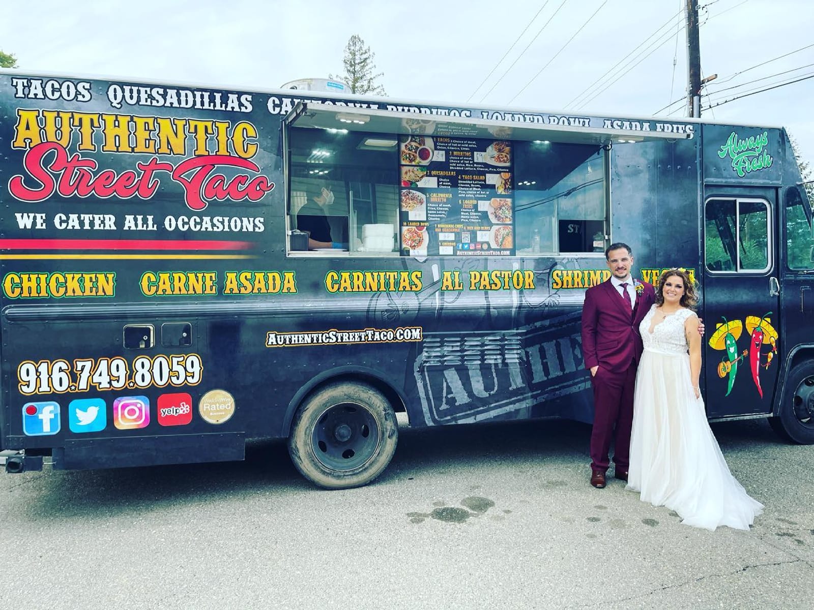 Wedding catering in Sacramento