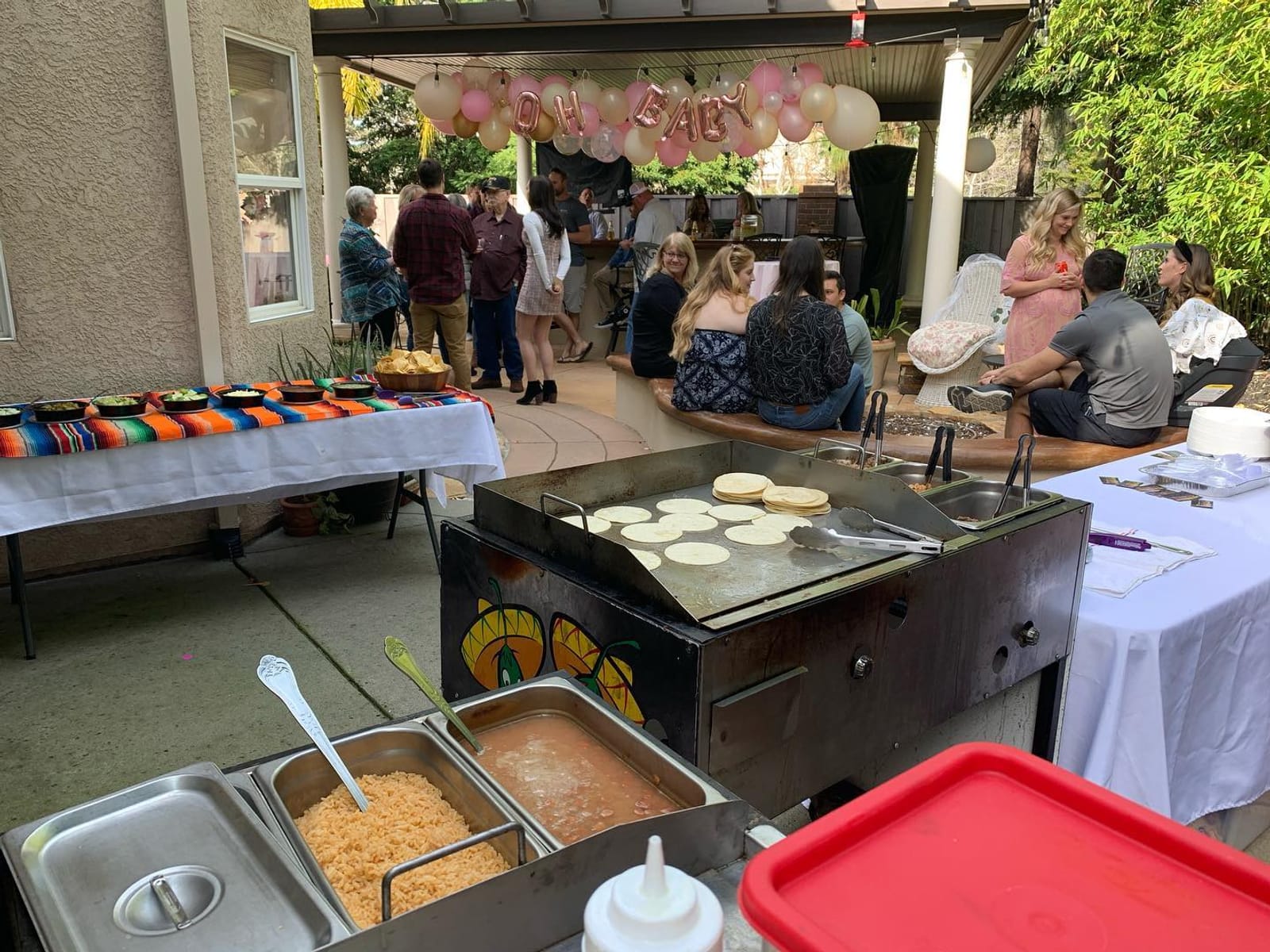 Private party catering in Sacramento
