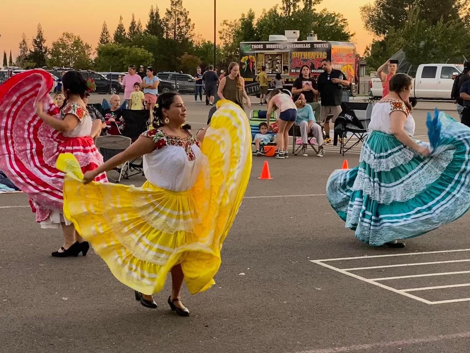 Community event food truck in Sacramento