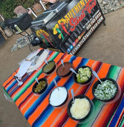 Authentic Street Taco catering in Sacramento