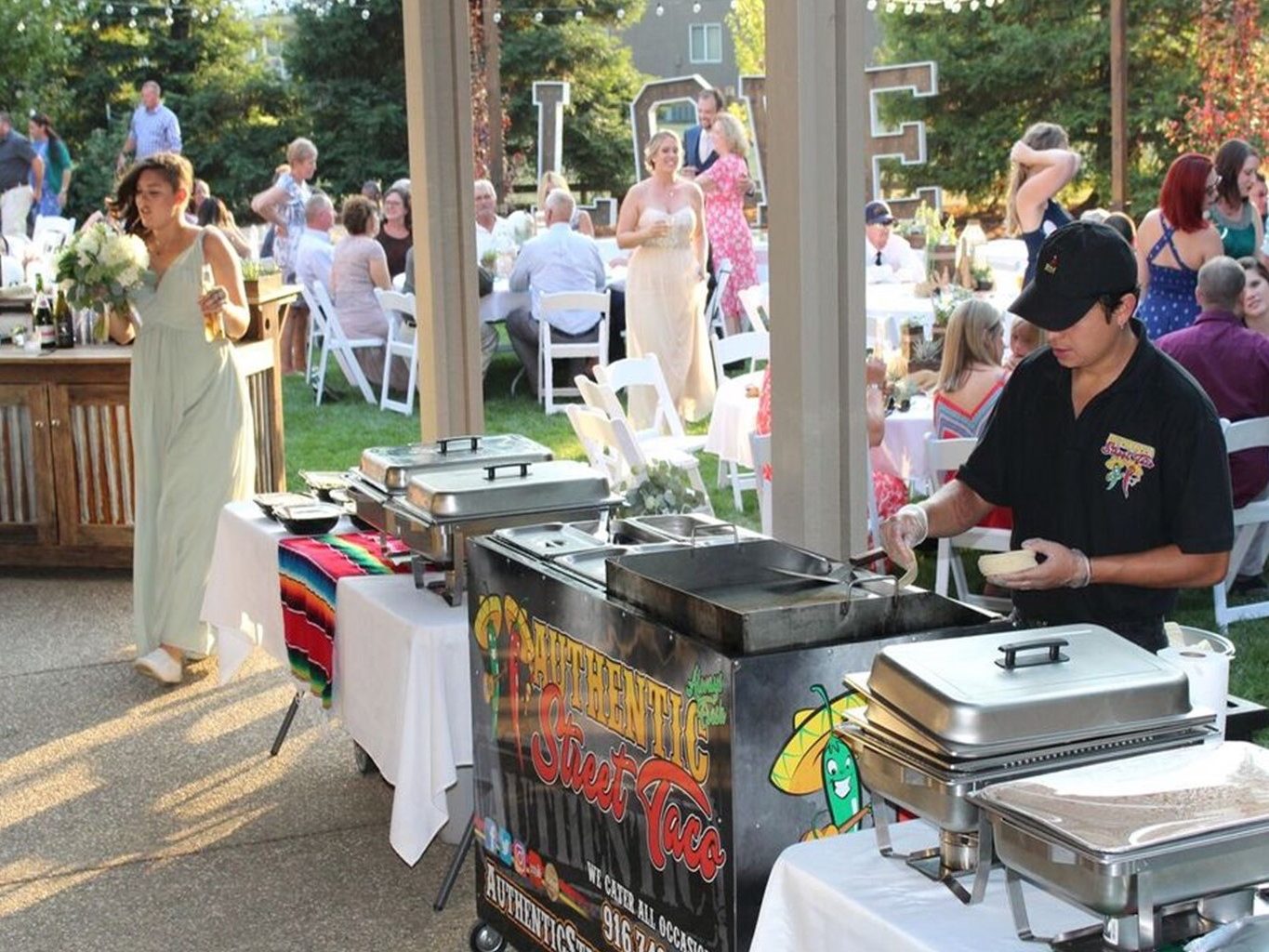 Private party catering in Sacramento